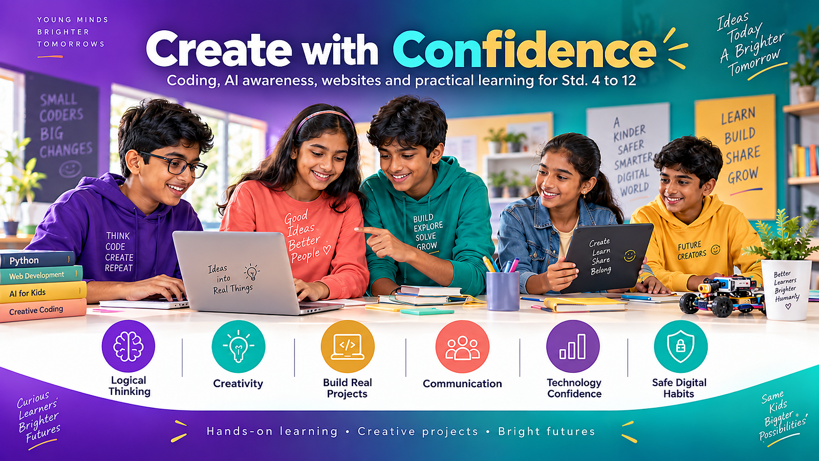TCIT Jr create with confidence coding classes banner